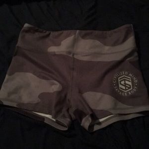 Savage tacticians grey Camo Shorts medium